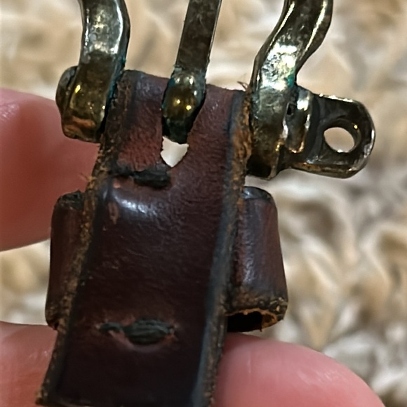 Vintage Aigner leather belt see all photos and read description - Picture 6 of 15